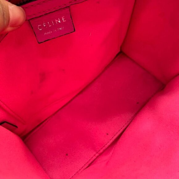 CELINE Luggage Leather Handbag 815-041025 - Picture 14 of 15